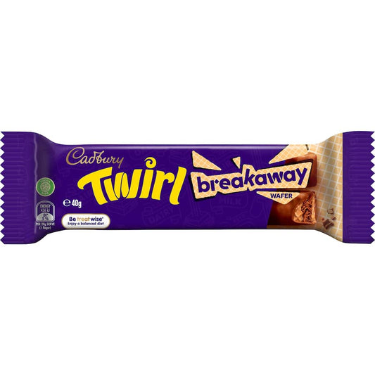 Chocolate Bar Twirl Breakaway 40gm