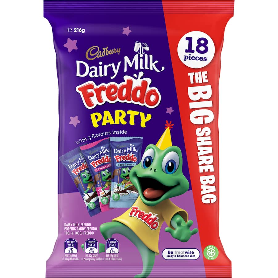 Chocolate Sharepack Freddo Party 216g