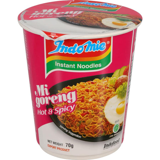 Instant Noodles Cup Mi Goreng Hot & Spicy