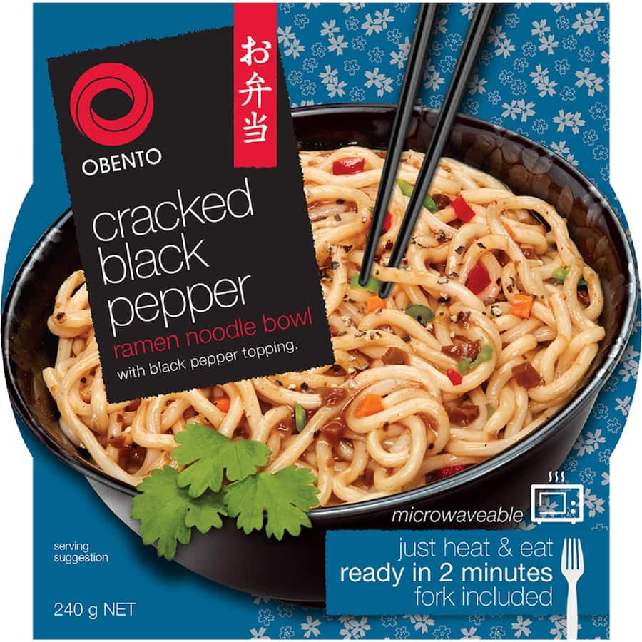 Instant Noodles Cracked Black Pepper Bowl