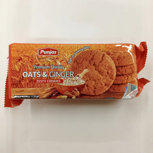 Oats & Ginger Cookies