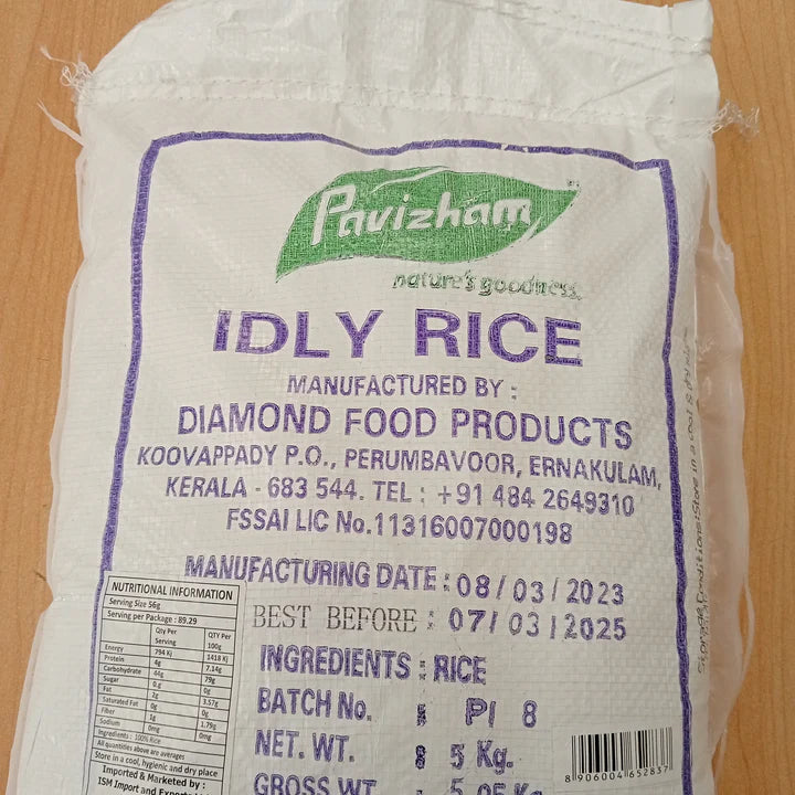 Pavizham Idly Rice (Raw Rice)