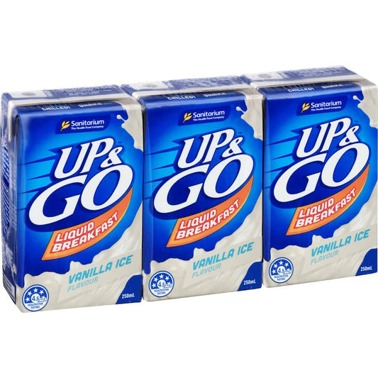 Sanitarium Up & Go Liquid Breakfast Vanilla Ice