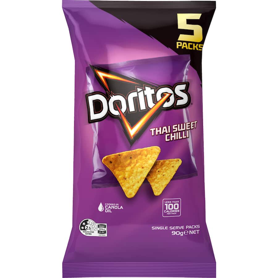 Corn Chips Thai Sweet Chilli 90g