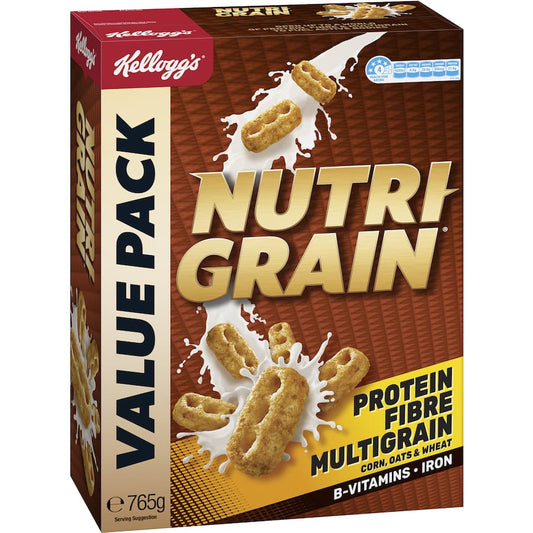 Kellogg's Nutrigrain Cereal Protein Fibre Multigrain