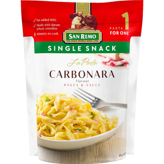 Pasta & Sauce Carbonara