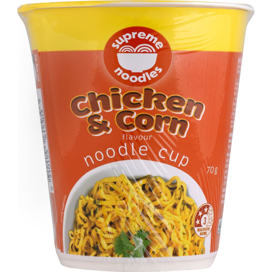 Instant Noodles Chicken & Corn Cup