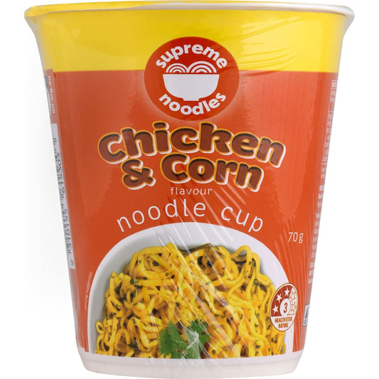 Instant Noodles Chicken & Corn Cup