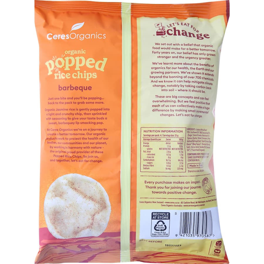 Rice Chips Barbeque