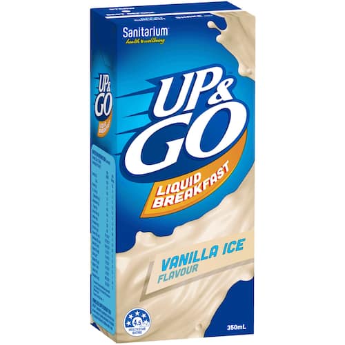 Sanitarium Up & Go Breakfast Drink Vanilla Ice