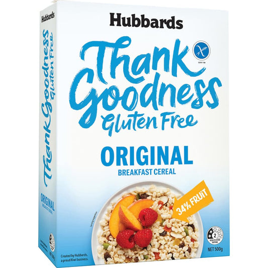 Hubbards Thank Goodness Original Gluten Free 500gm