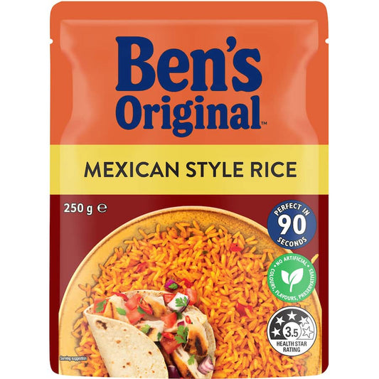 Microwave Rice Mexican