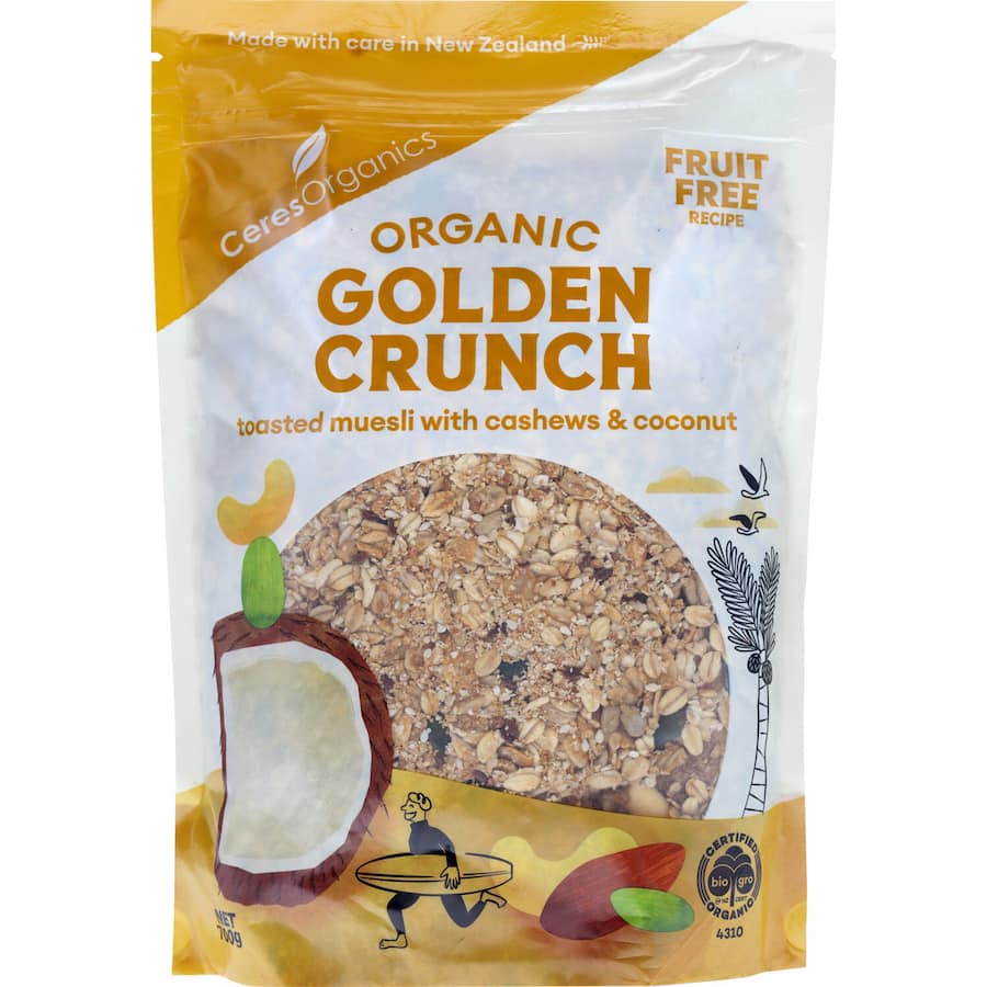Organic Muesli Golden Crunch