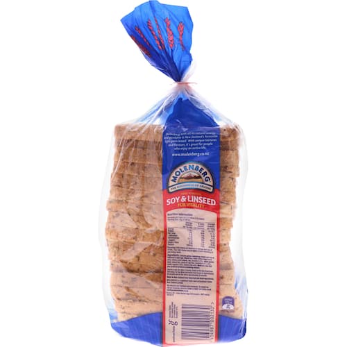Molenberg Toast Bread Vitality Soy & Linseed