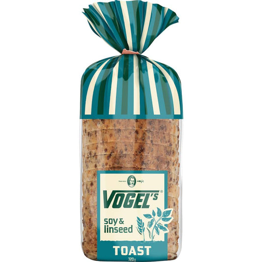 Vogels Toast Bread Soy & Linseed