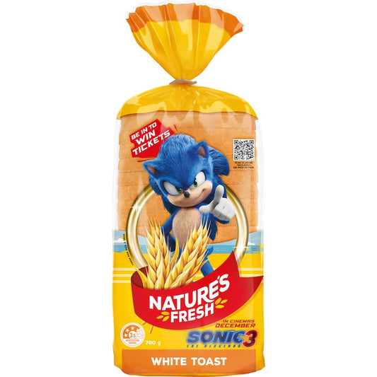 Natures Fresh Toast Bread White