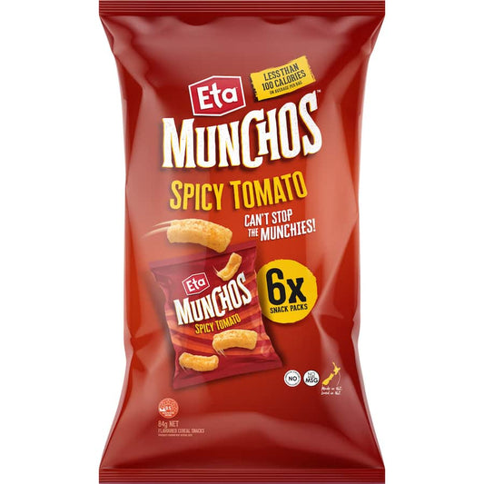 Corn Snacks Spicy Tomato