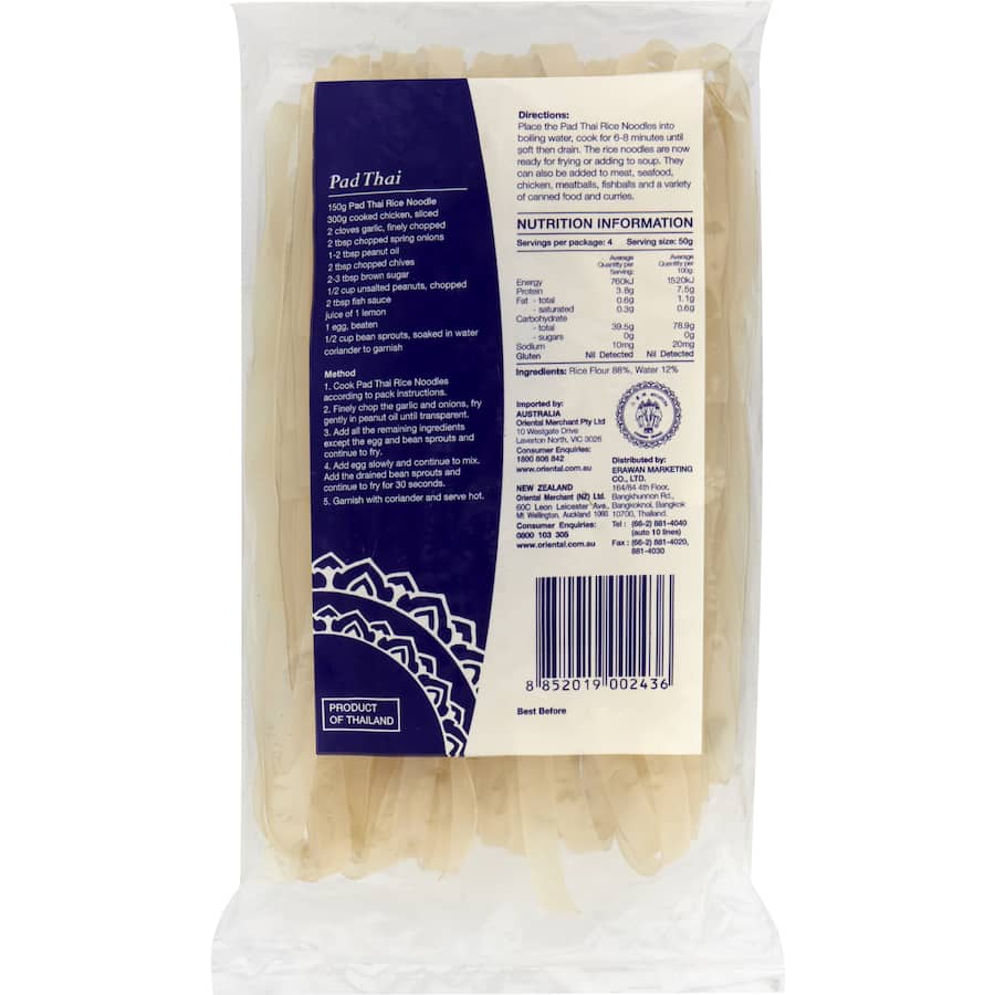 Asian Rice Sticks Pad Thai