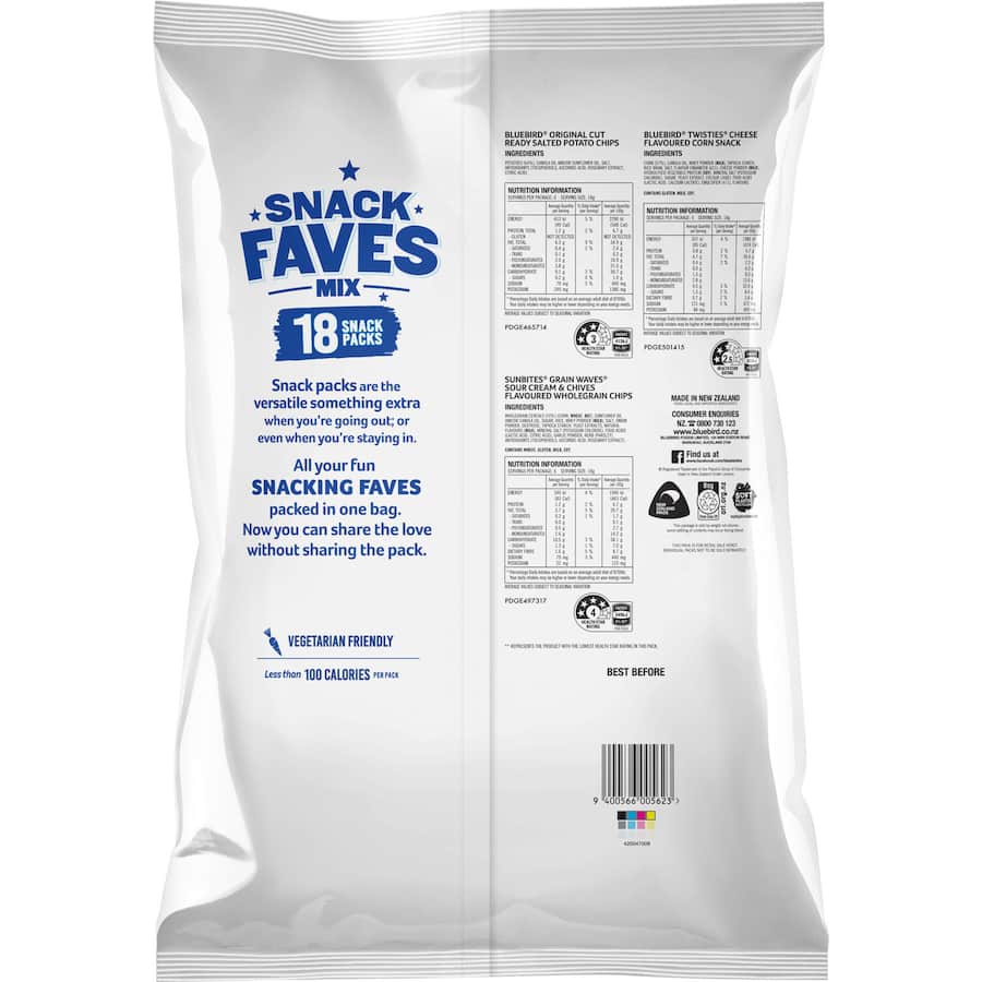 Wholegrain Chips Originals Grain Waves Twisties