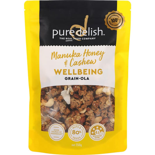 Granola Wellbeing Manuka Honey