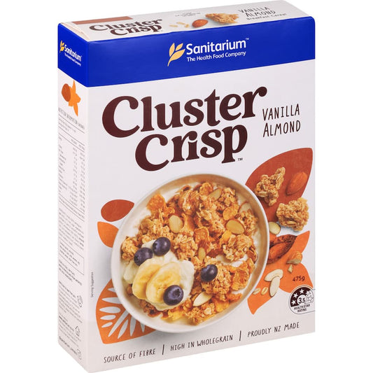 Sanitarium Cluster Crisp Vanilla Almond