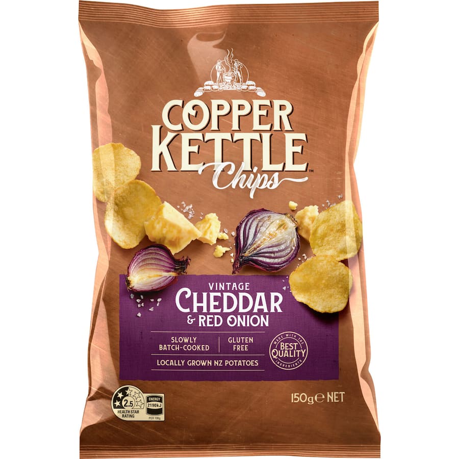 Potato Chips Vintage Cheddar And Red Onion