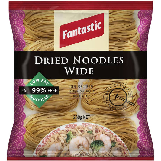 Dried Noodles Wide