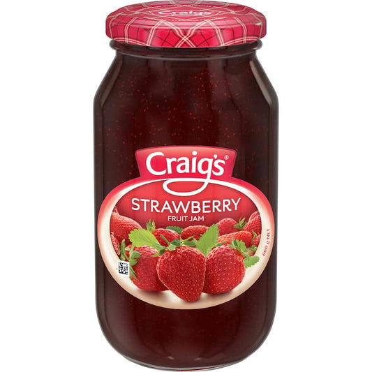 Craigs Fruit Jam Strawberry