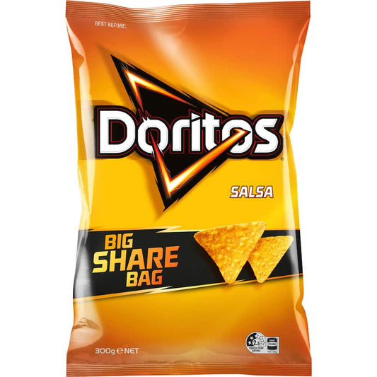 Corn Chips Salsa Party Bag Share Pack 300 gm