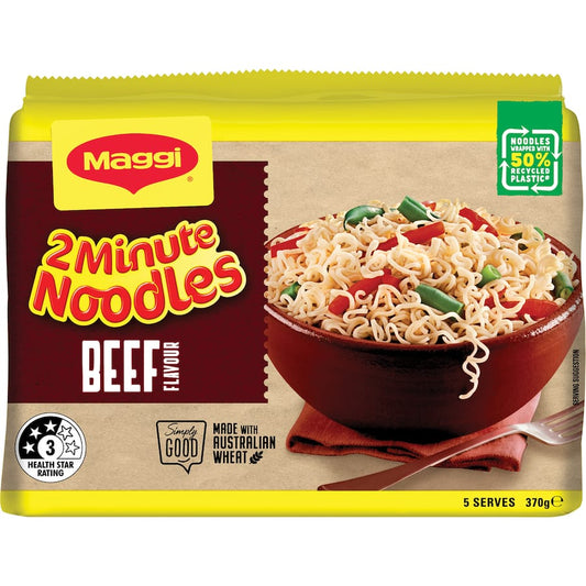 Instant Noodles Beef Multi 5 Pack