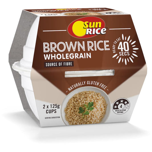 Microwave Rice Brown Rice Wholegrain