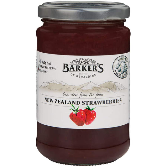 Barkers Strawberry Jam Nz