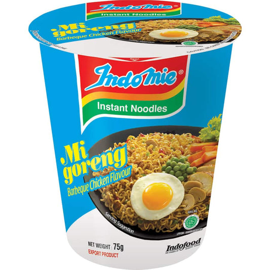 Instant Noodles Cup Bbq Chicken Mi Goreng