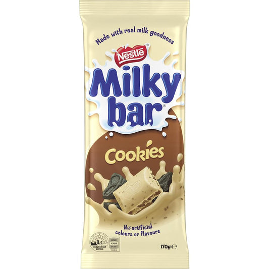 Chocolate Block Milk & Cookies 170gm