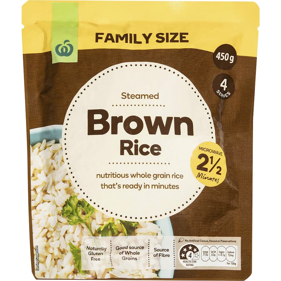 Brown Rice Microwave