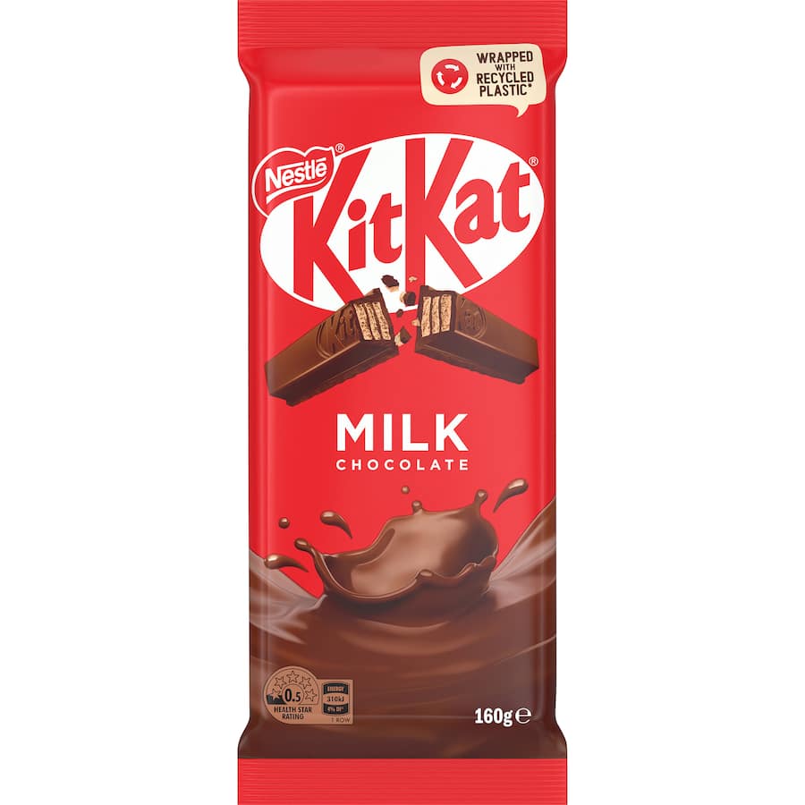 Nestlé Kit Kat Milk Chocolate Block 160gm