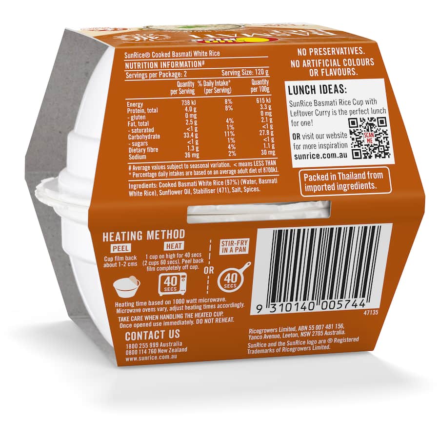 Microwave Rice Aromatic Basmati