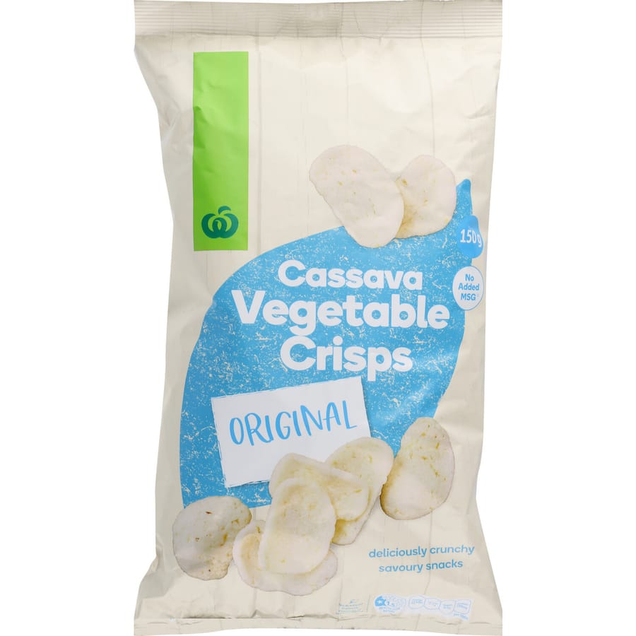 Cassava Vegetable Crisps Original 150gm