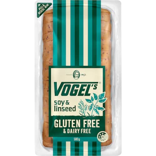 Vogels Gluten Free Sliced Bread Soy Linseed
