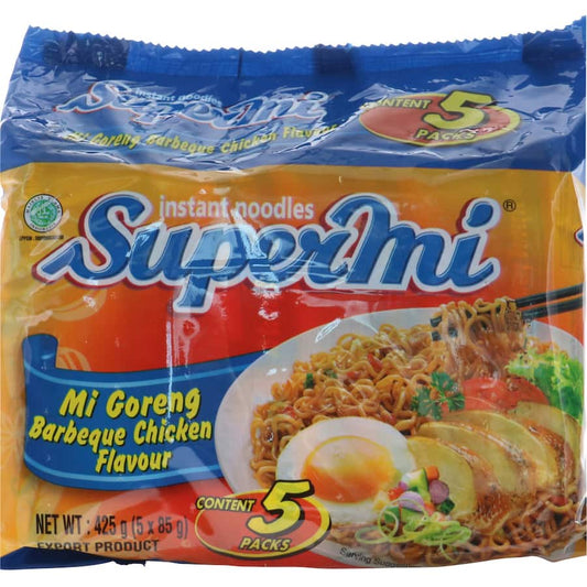 Instant Noodles Mi Goreng Bbq Chicken 5 pack