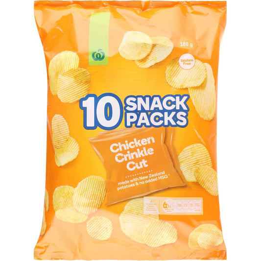 Chips Chicken Crinkle Cut 180g