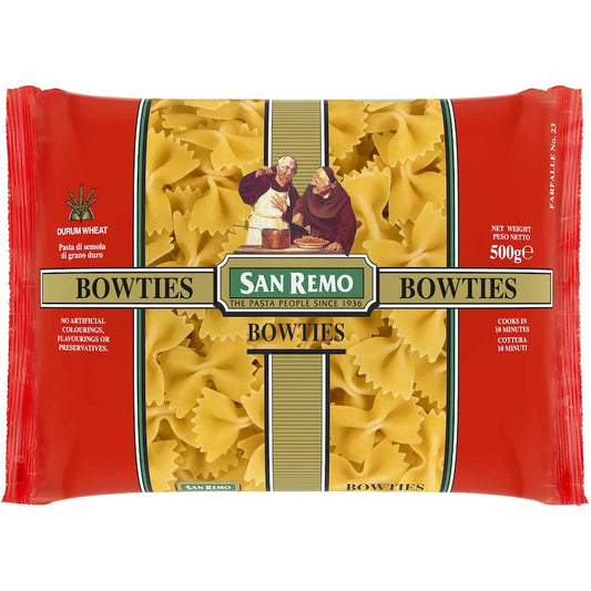 Pasta Bow Ties No. 23