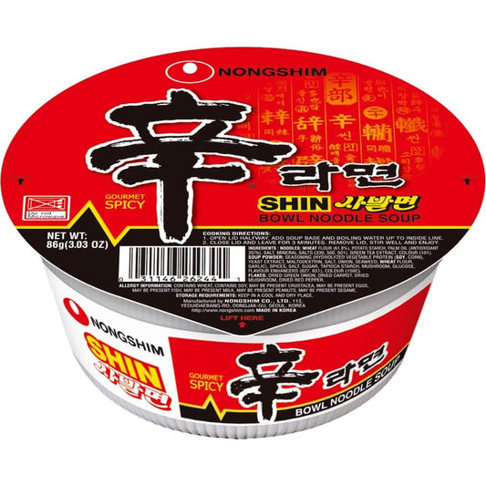 Instant Noodles Bowl Shin Ramyun