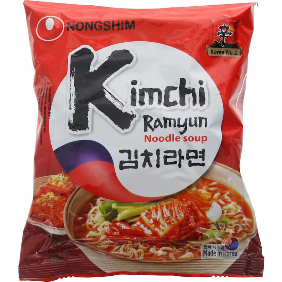 Asian Kimchi Ramen Noodles