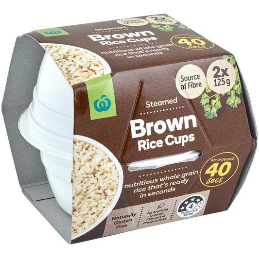 Brown Rice Microwave 2 X 125g