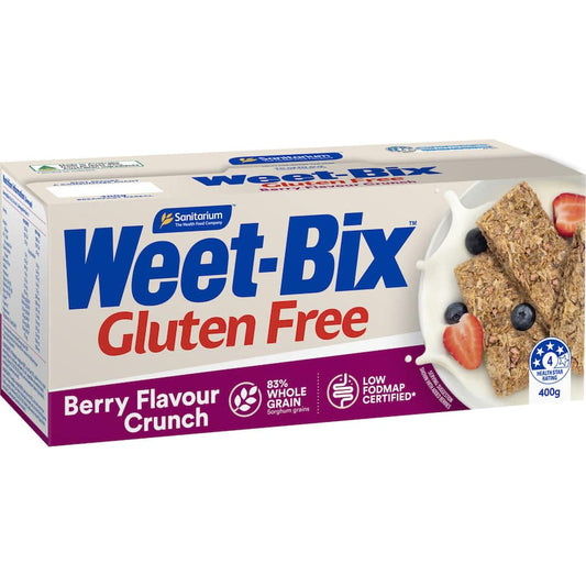 Sanitarium Gluten Free Wheat Biscuits Berry 400gm