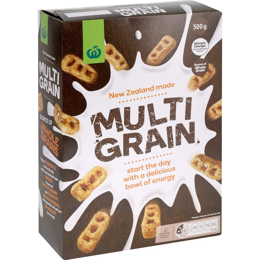 Woolworths Cereal Multigrain 500 gm