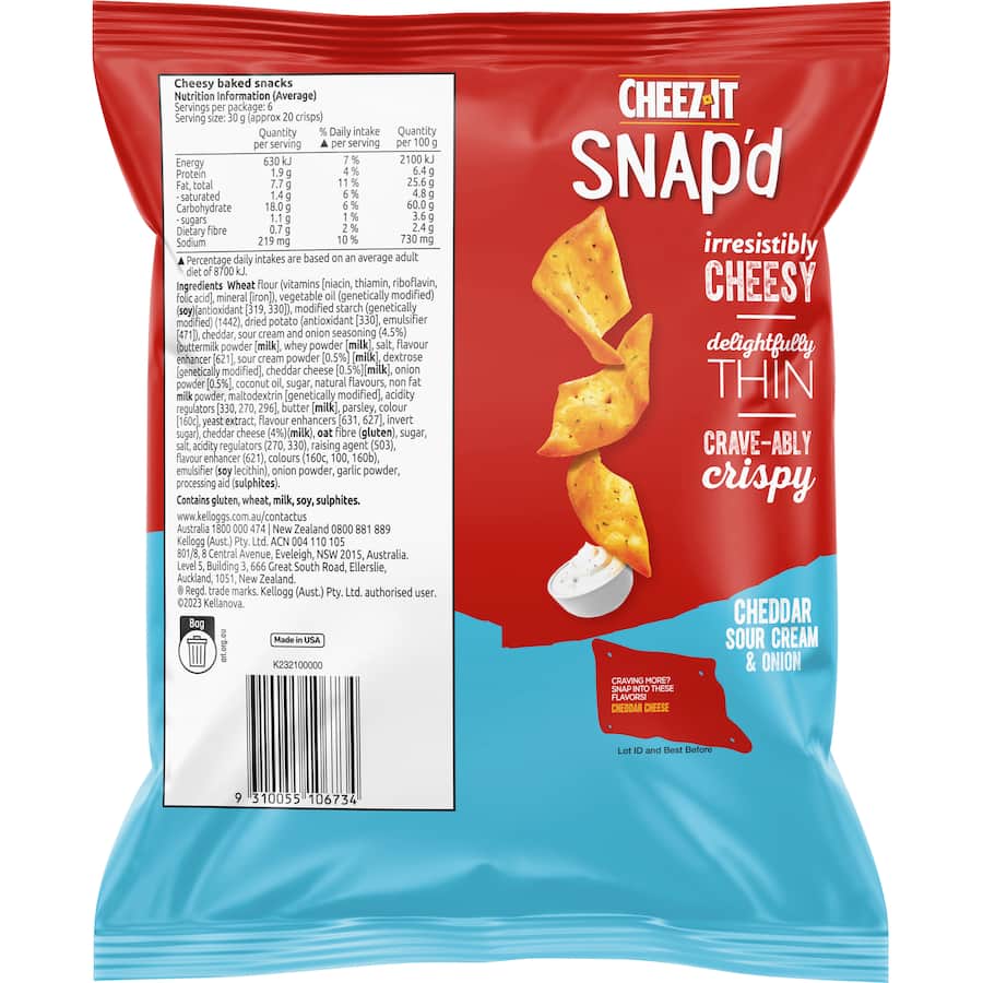Chips Sour Cream & Onion