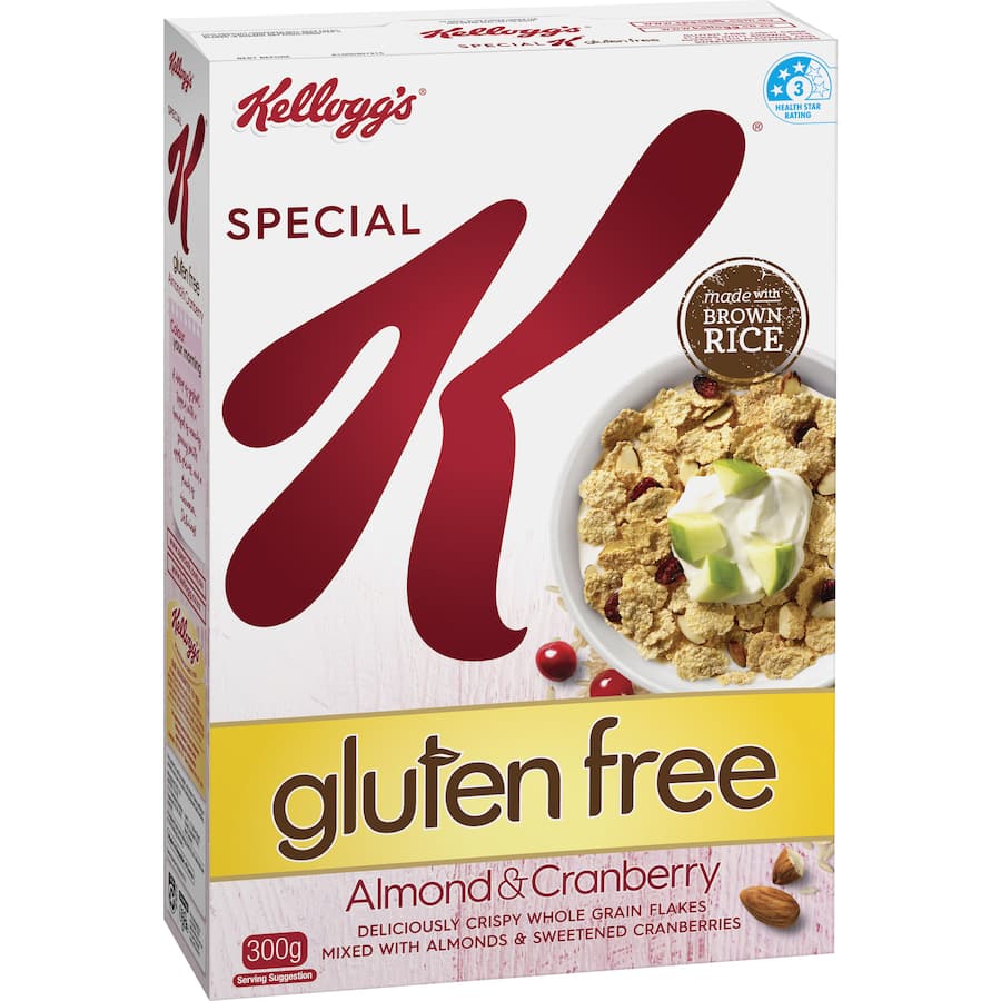 Kelloggs Special K Gluten Free Almond & Cranberry 300gm