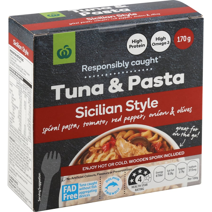 Tuna & Pasta Sicilian